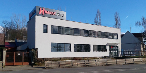 Hanak-Trade - sídlo a prodejna v Uherském Hradišti