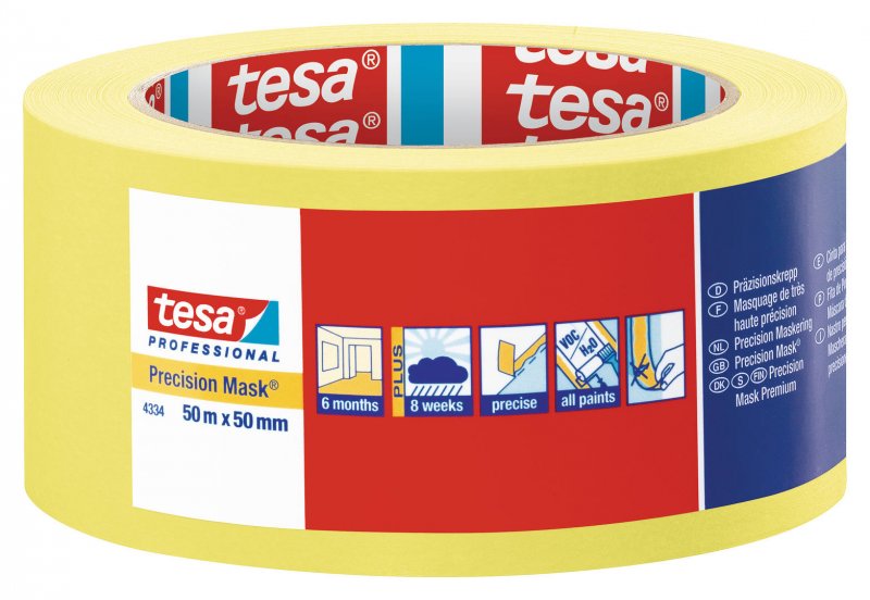 tesa® 4334  maskovací páska | hanak-trade.cz