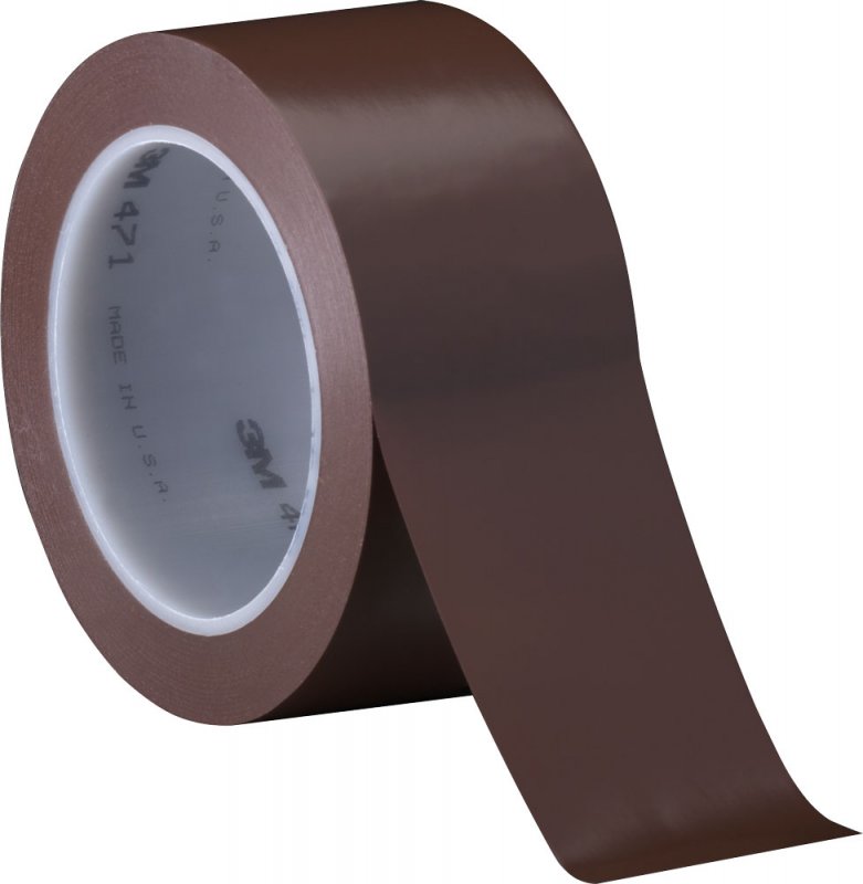 3M 471 PVC lepicí páska, hnědá | hanak-trade.cz