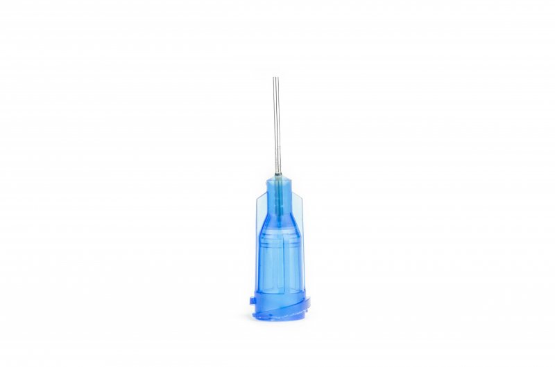 Dávkovací jehla, nerezová kanyla 12,7mm, modrá 22G | hanak-trade.cz