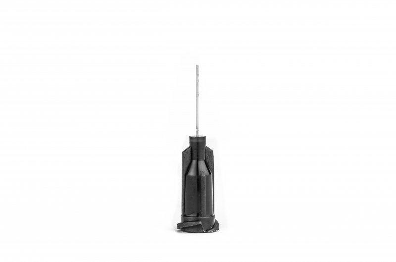 Dávkovací jehla, nerezová kanyla 12,7mm, černá 26G | hanak-trade.cz