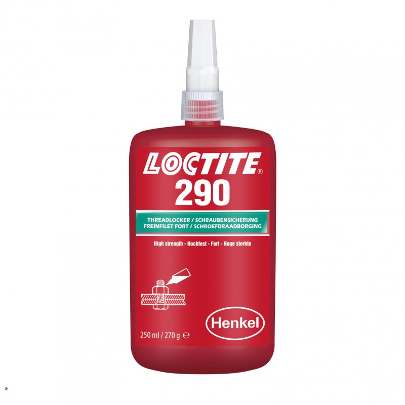 Loctite 290   Zajišťovač šroubů VP  - 250 ml | hanak-trade.cz