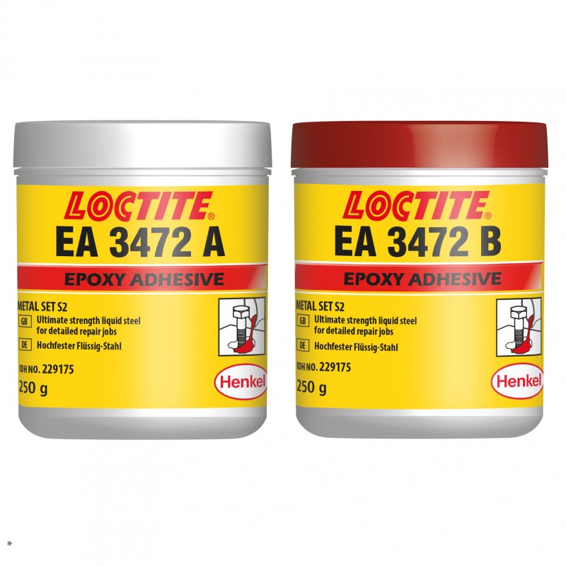 Loctite 3472 Epoxidové lepidlo - kovem plněné (ST2) - 500 g | hanak-trade.cz