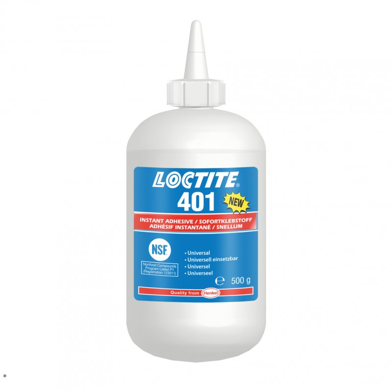 Loctite 401   Vteřinové lepidlo - 500 g | hanak-trade.cz