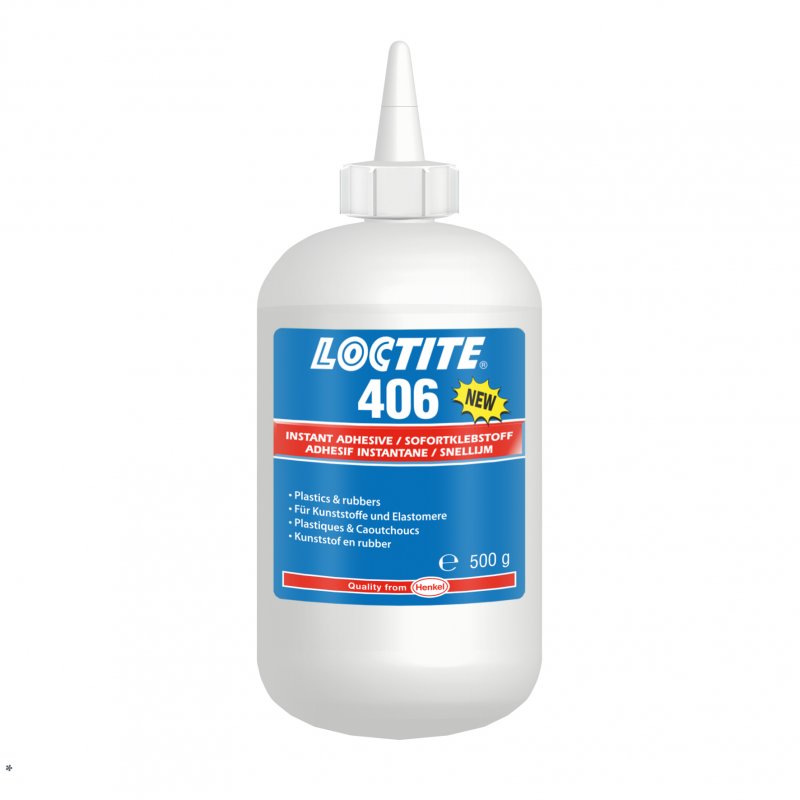Loctite 406   Vteřinové lepidlo - 500 g | hanak-trade.cz