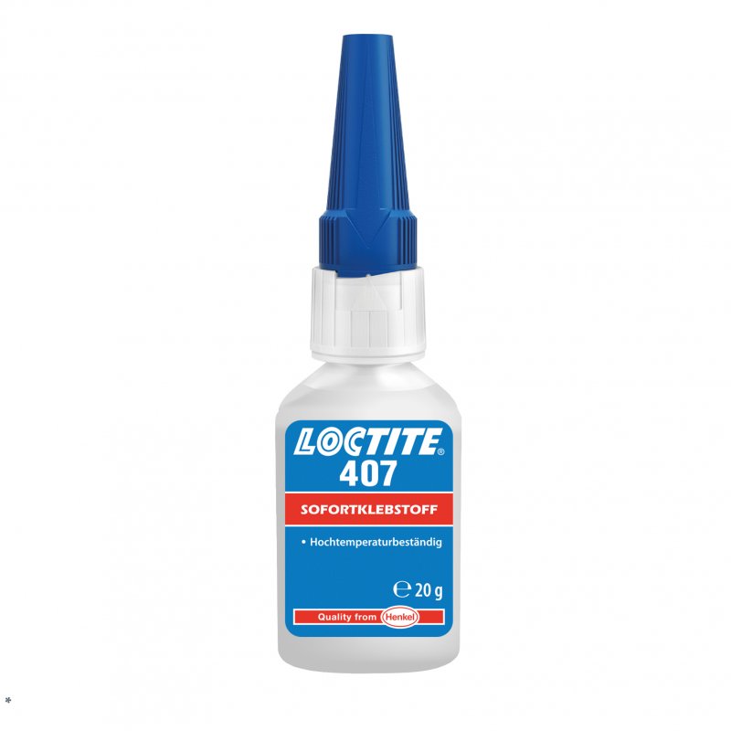 Loctite 407   Vteřinové lepidlo  - 20 g | hanak-trade.cz