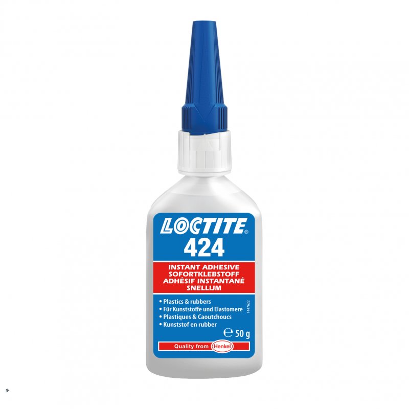 Loctite 424   Vteřinové lepidlo  - 50 g | hanak-trade.cz