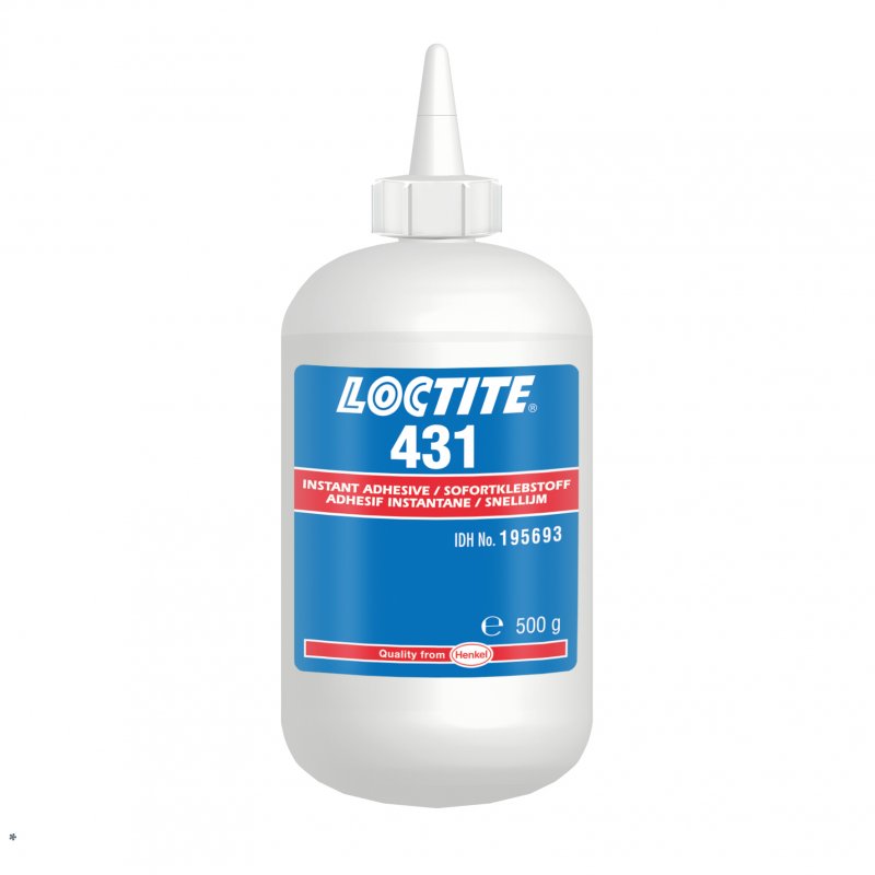 Loctite 431   Vteřinové lepidlo - 500 g | hanak-trade.cz