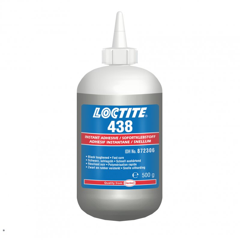 Loctite 438   Vteřinové lepidlo - 500 g | hanak-trade.cz