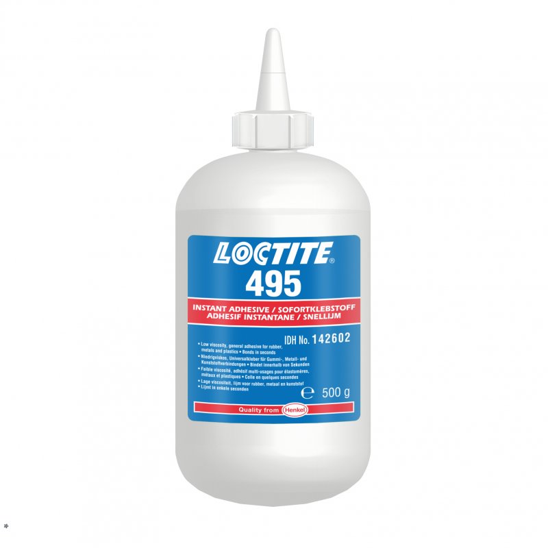 Loctite 495   Vteřinové lepidlo - 500 g | hanak-trade.cz