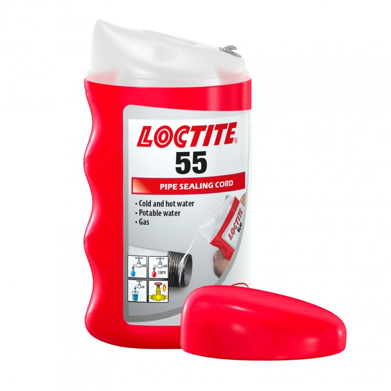 Loctite 55     Vlákno -závit.těsnění   ** - 160 m | hanak-trade.cz