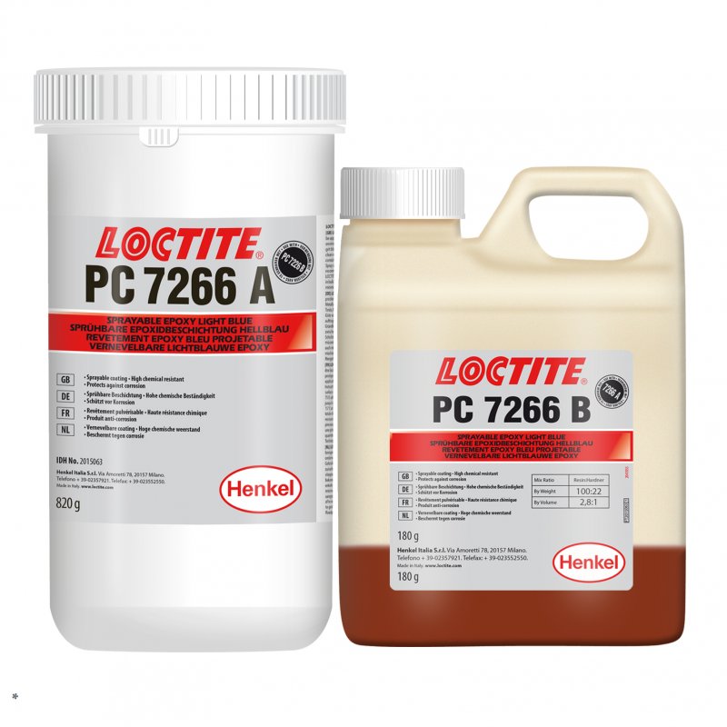 Loctite 7266 Stříkatelná ochrana kovových povrchů / A+B - 1 kg | hanak-trade.cz