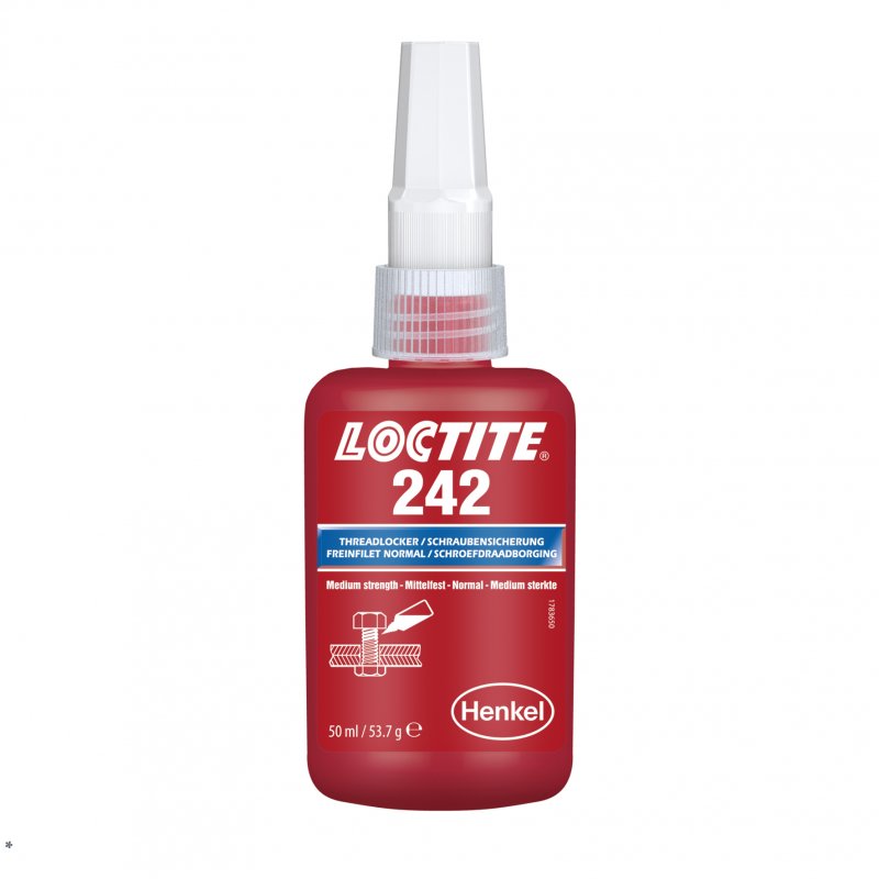 Loctite 242   Schraubensicherung - mittelfest  - 50 ml | hanak-trade.de