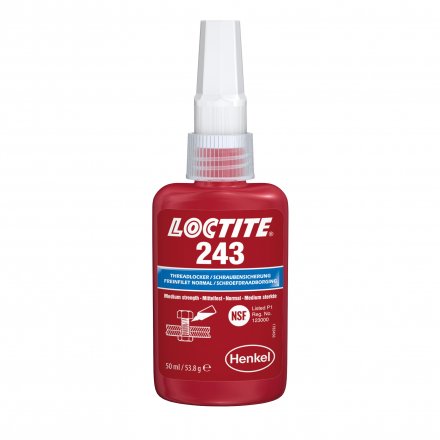 Loctite 243   Zajišťovač šroubů SP  - 50 ml