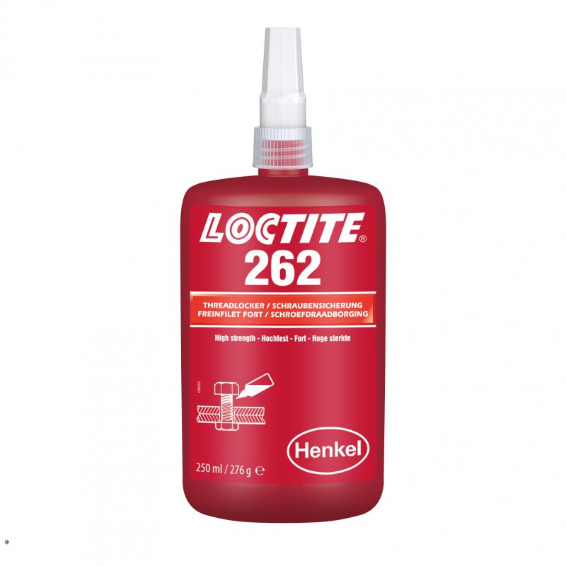 Loctite 262   Zajišťovač šroubů VP  - 250 ml | hanak-trade.cz